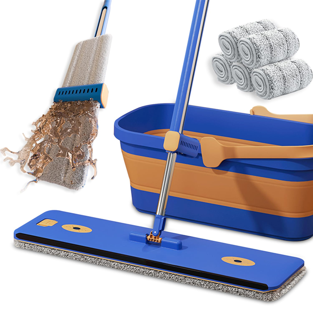 360° Self-Wringing Magic Mop — Clean Your Entire House in 15 Minutes Without Bending