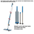 360° Self-Wringing Magic Mop — Clean Your Entire House in 15 Minutes Without Bending